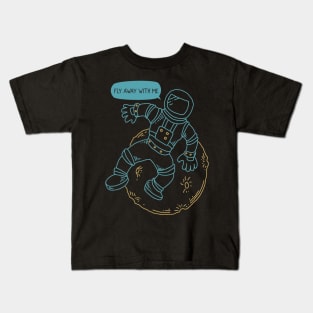 Universe „Fly away with me“ Kids T-Shirt